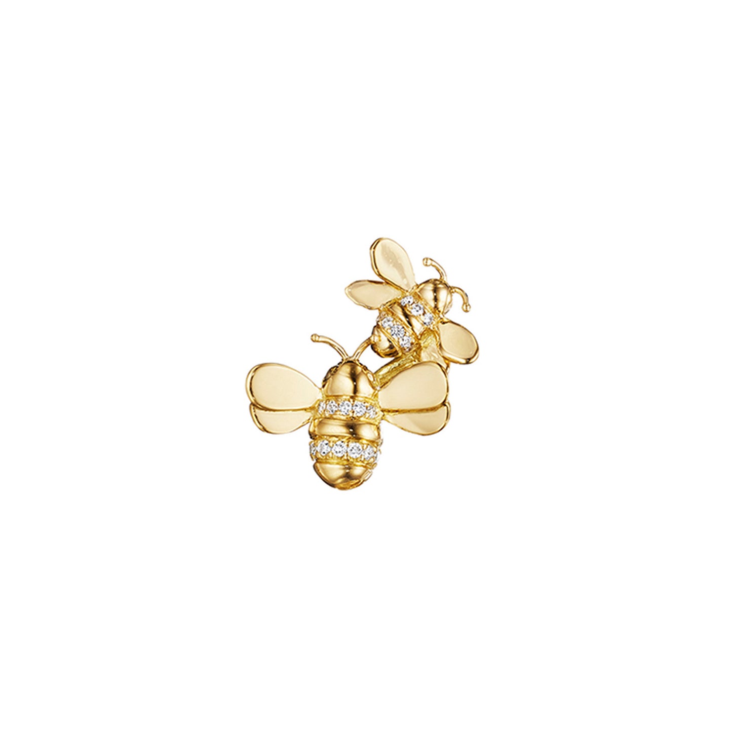 Wonderland Bumble Bee Climber Single Stud – Left Ear