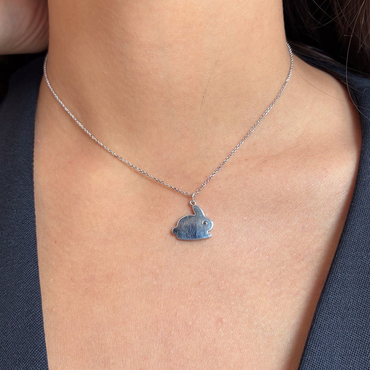 Wonderland Bunny Pendant Necklace