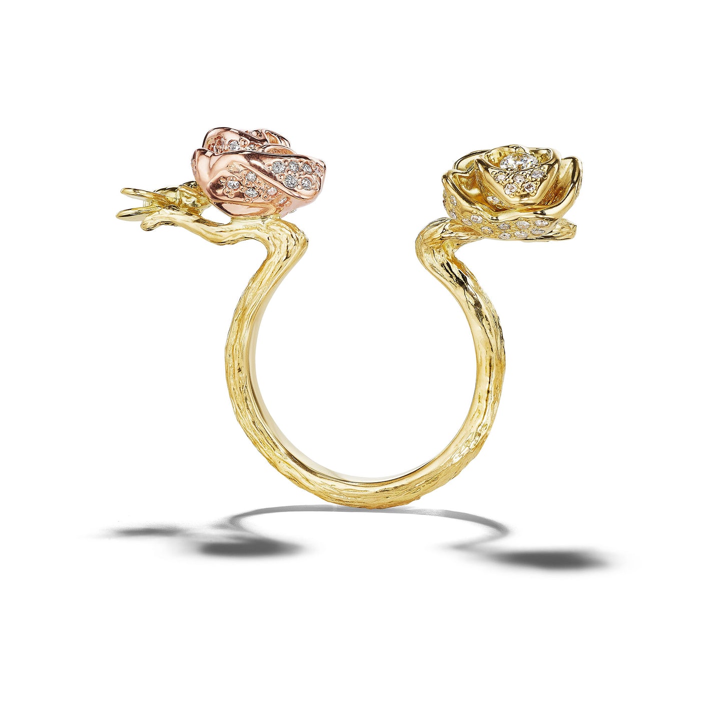 Wonderland Mimi Rose & Bee In-Between Ring