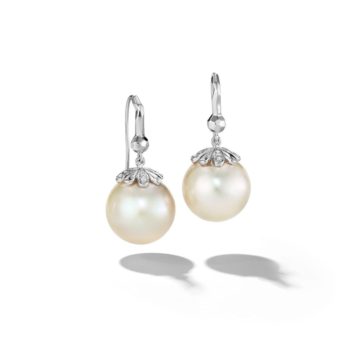 Jackson Champagne Pearl Drop Earrings