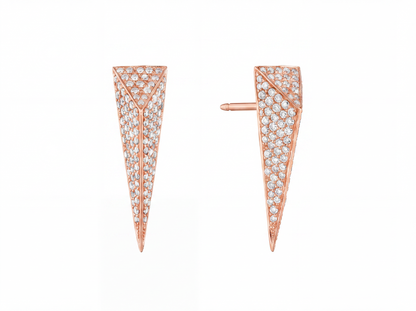 Wonderland Stinger Diamond Earrings, 18KR