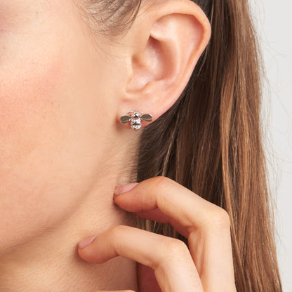 Wonderland Bumble Bee Stud Earrings