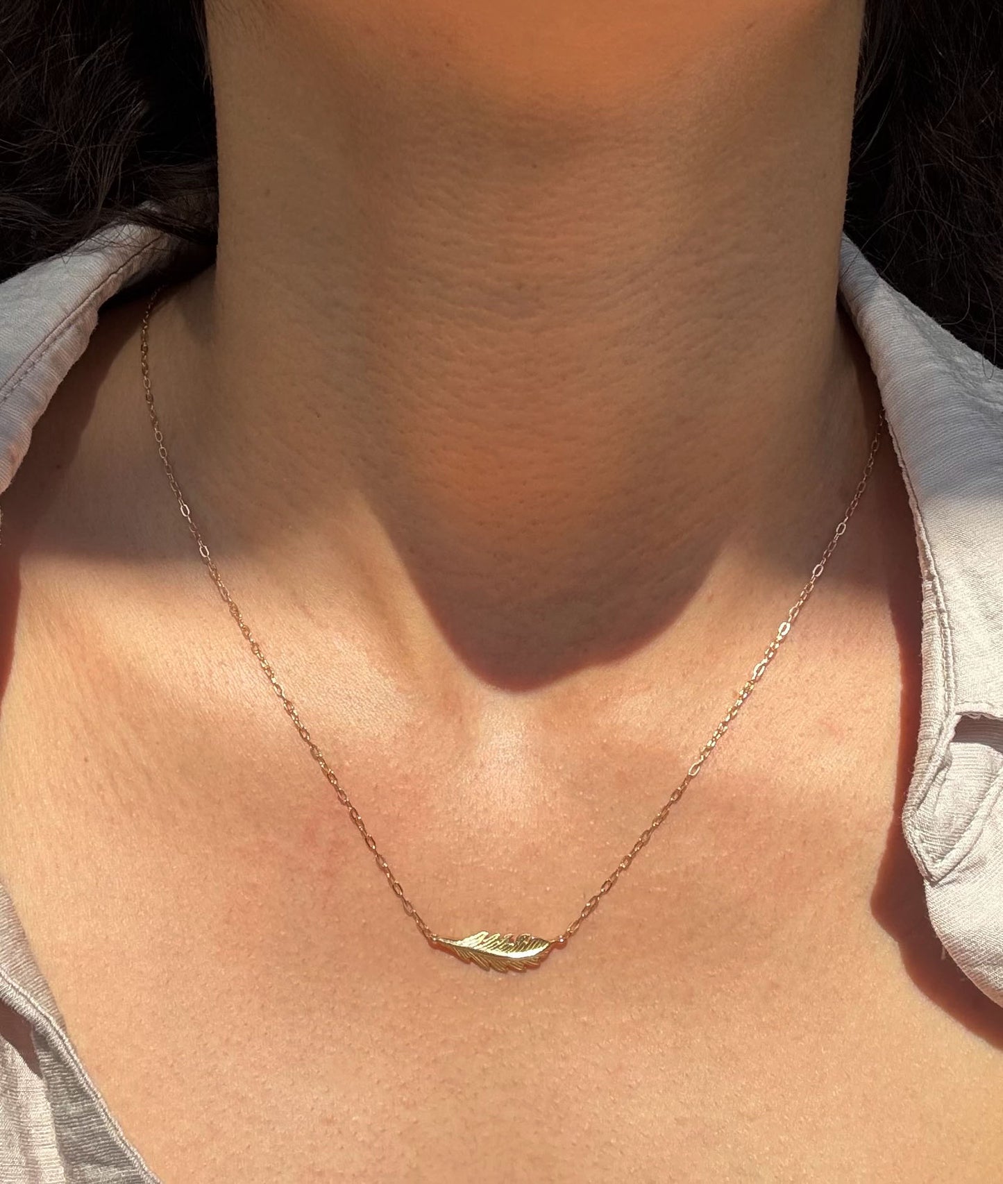 Phoenix Feather Necklace