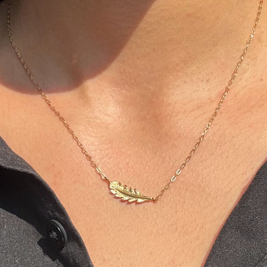 Phoenix Feather Necklace