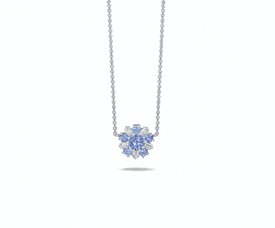Wonderland Ballerina Necklace, 18KW