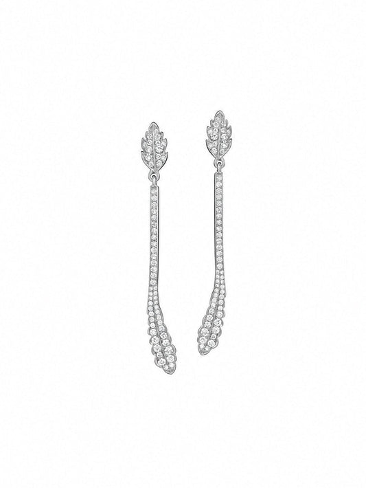 Phoenix Diamond Earrings, 18KW