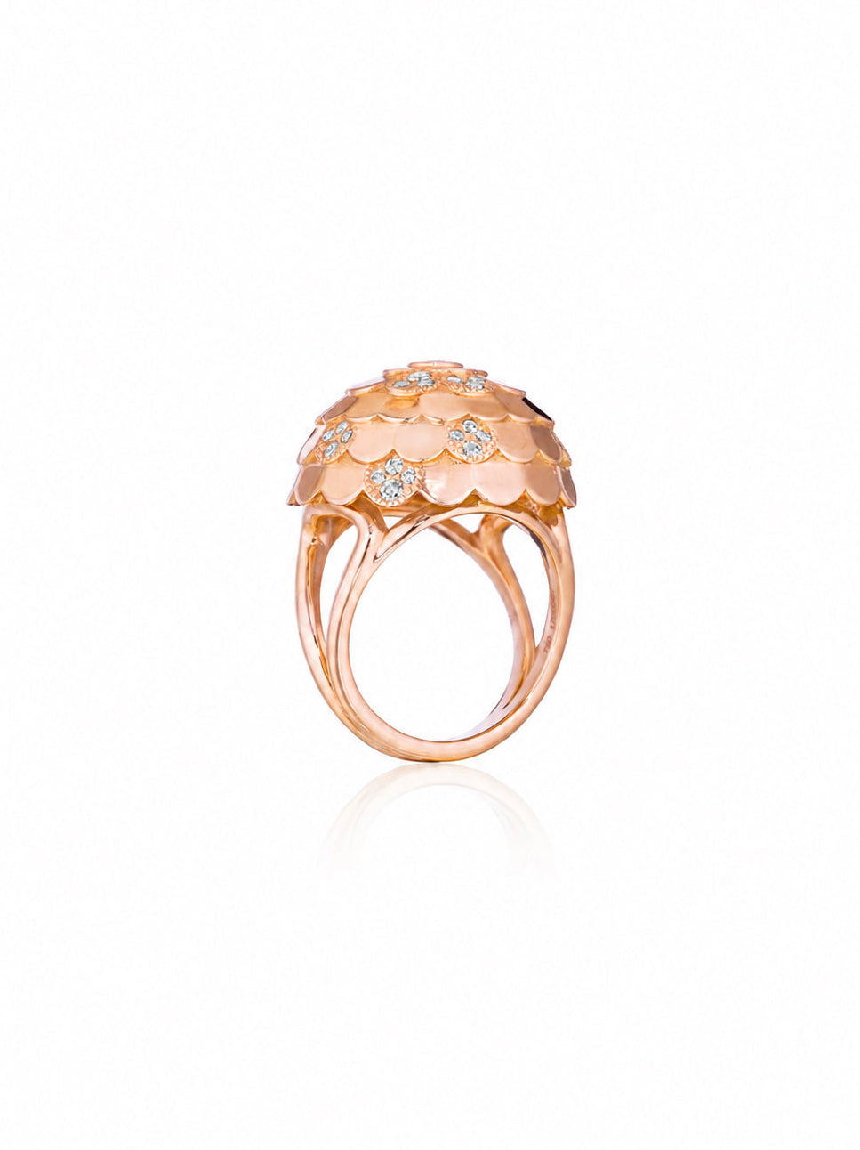 Jasmine Diamond Ring, 18KR