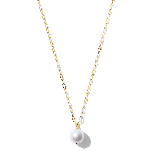 Mimi So Jackson Pearl Pendant Necklace – 10mm 18k Yellow Gold