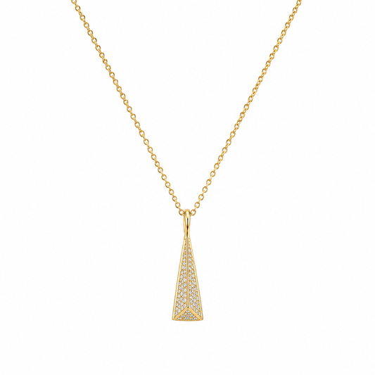 Wonderland Stinger Diamond Necklace, 18KY