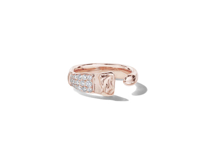 Parsons Brush Diamond Ring, 18KR