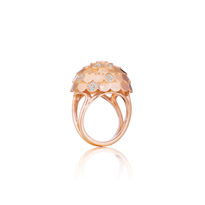 Jasmine Flower Diamond Ring
