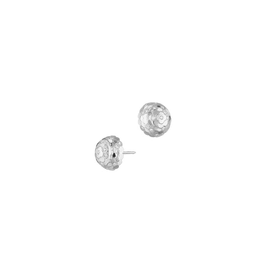 Jasmine Flower Diamond Stud Earrings